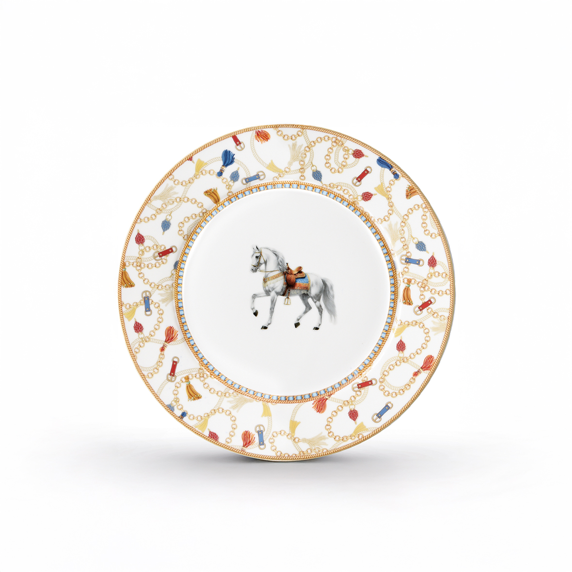 High quality porcelain dessert plate. Ø 19,5 cm